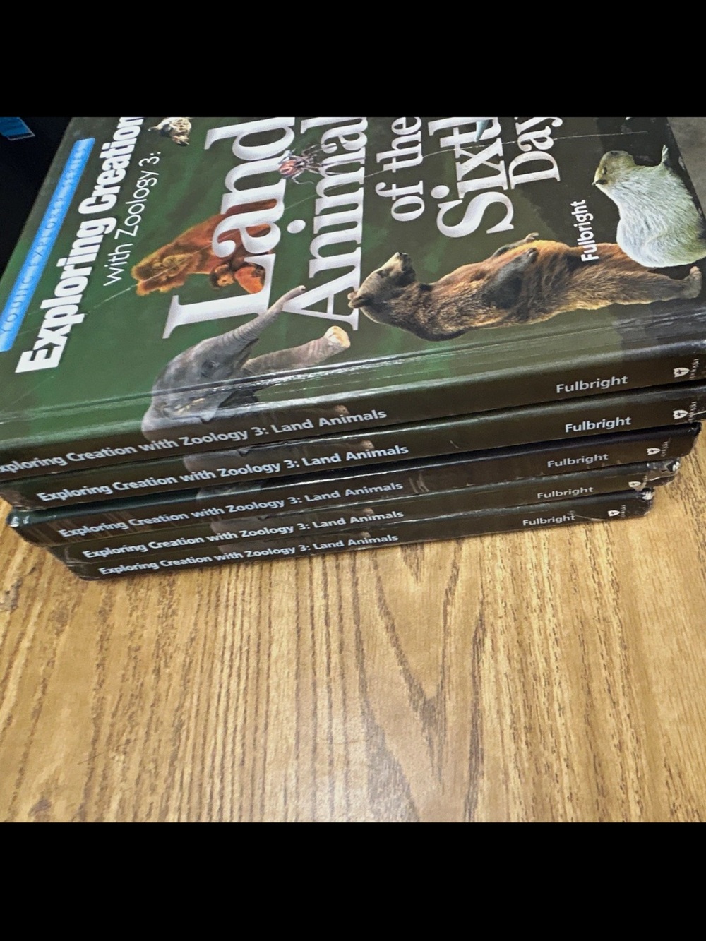 Exploring Creation with Zoology 3: Land Animals - Green Hardcover Set